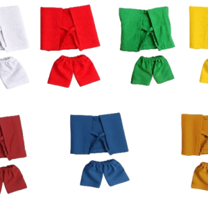 Laddu Gopal Night Dress Suitable for 3 No. Size | 100% Cotton | Handmade Krishna Dress | Seven Days Seven Colors Set