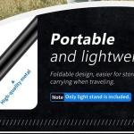 Ring & Studio Light Stand -7 ft II Foldable