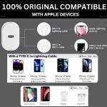 20w Fast Adapter Charger Compatible with iPhone 16 16 Plus 16 Pro 16 Pro Max 15 14 13 12 11 Series