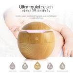 Wooden Cool Mist Humidifiers Essential Oil Diffuser Aroma