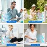 Double Ended Spray Cooler 2025 New 3 Gears Usb Rechargeable Quiet Fan