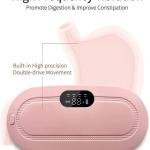 Belly Warmer Pain Relief Massager with 4 Heat Levels and 4 Vibration