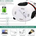 Rechargeable Silicone Panda Night Light for Kids 7 Color Led Changing Lamp