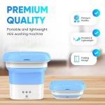 Foldable Mini Top Loading Washing Machine 2kg with Spinner and Dryer for Baby Clothes