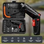 Electric Screwdriver Lithium Battery Rechargeable Drill Cordless Power Tools
