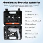 Electric Screwdriver Lithium Battery Rechargeable Drill Cordless Power Tools