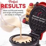 3 in 1 Mini Waffle Maker 350w Electric Non Stick Breakfast Machine