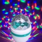360 Degree Rotating Led Rotating Bulb Disco Led Light Lamp