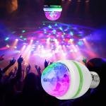 360 Degree Rotating Led Rotating Bulb Disco Led Light Lamp