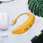 Banana Shape 4 Port Usb Hub 2 0 Hub Usb Splitter