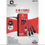 Quantron Qmc 817 3 in 1 Data Cable