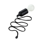 Led Pull Cord Light Hanging Black Led Bulb 3 Pc