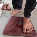 Acupuncture Foot Power Mat | Active Magnetic Pyramidal | Foot Massager, Blood Circulation Acupressure Mat for Feet
