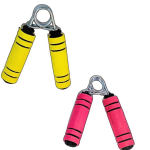 CHILD DEVELOPMENT TOYS Hand Gripper for Kids Creative Workout | Toys for Child's Grip Strength Development | Portable Kids strength equipment | Pack of 2