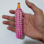 Acupressure Finger Massage Rings – Pack of 4 + Wooden Palm Massager, Therapy Rings for Pain Relief, Relaxation & Hand Acupoint Massage