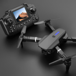 E88 Pro Drone with 4K HD Dual Camera | Double Battery & 8GB Memory Card Free | Optical Flow Stability for Smooth Flight