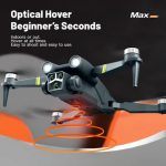 M3 Max Drone with Dual HD Camera, Dual Battery, Optical Flow Positioning, Obstacle Avoidance, Foldable RC Quadcopter for Kids, Beginners & Hobbyists