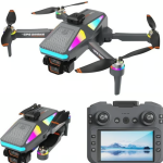 S5HP GPS Drone with Dual 8K Camera, GPS Positioning, Single Battery, Foldable Premium RC Quadcopter for Aerial Photography & Beginners