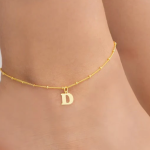 Personalized Letter Anklet - Anklet with a Letter