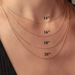 Elegant 14K Gold Custom Name Necklace with Birthstone Accent