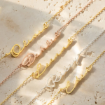 Personalized Minimal Sideways Name Necklace