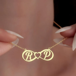Endless Elegance - Personalized Infinity Alphabet Necklace"