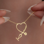Doctor Stethoscope Necklace, Medical Charm for Doctors, cardiologists, heart doctor, Personalized Name Stethoscope Necklace, Stethoscope