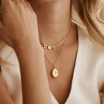 Custom Initial Necklace with Heart