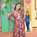 PickCell Embrodiary Long Frock Kurti