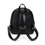 Girls Fashion Cute Cat  Leather Mini Casual Backpack Bags For School, College, Tuition, Office