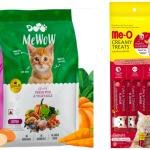MeWow Kitten Food Fresh Fish & Vegetable + Me-O Creamy Treats Tuna & Tomato
