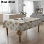 ROVENCE PVC 6 seater Centre Table Cover - SIZE (54 x 78 ) INCHES