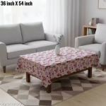 NICASA PVC 4 seater Centre Table Cover - SIZE (36 x 54) INCHES