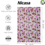 NICASA PVC 4 seater Centre Table Cover - SIZE (36 x 54) INCHES