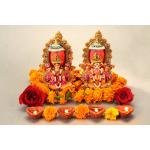 Laxmi Ganesh Idol Set – Diwali Pooja Room Décor