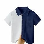 The Shade Boy's Casual Regular Fit Cotton Shirt