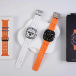 AVR Watch Ultra TF7-1.6, (47mm, LTE, Grey) Smart Watch  (White Grey Strap, Free Size)