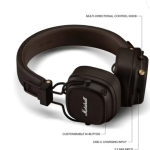 Heyuva Master copy Marshal Major IV, Bass Sound Foldable Headphone (Black) Bluetooth & Wired without Mic