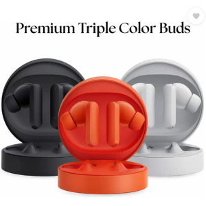 CMT EARBUD Bluetooth 5.3 Earbuds with Deep Bass, Fast Charging, and 50Hr Backup Bluetooth