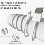 Lightning Cable 8 A 1 m copper FL01( Pack of 2)