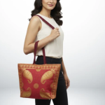 RANI Banarasi Brocade Latkan Bag