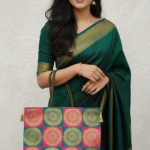 REET Banarasi Brocade Latkan Bag Satrang