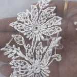 AMBA White Organza Chikankari Kurta for Woman