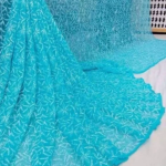 NEELAM Georgette Tepchi Chikankari Saree