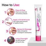 Lipzlite Lip cream Natural Ultimate Lightening Cream For A Lips, Underarms, Groin Areas And Other Sensitive Parts Of The Body Pack of 2