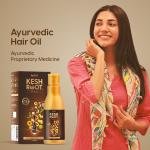 Keshroot Hair Growth Combo – 100ml Herbal Oil with 30 Tablets Pack for Beautiful and shining Hair for Men & Women-Deep Nourishment