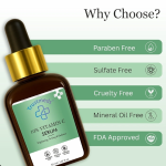 Trustmeds 10% Vitamin C Serum with Hyaluronic Acid for Brightening & Firming Skin, 30ml