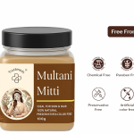 Trustmeds Multani Mitti(Fullers earth), 100% Natural, Ideal for Skin & Hair, Preservative & Color Free, 100g
