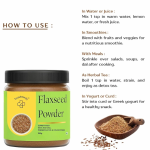 Ground Flaxseed Powder 150g (Alsi Powder) | High Omega 3 & Fiber for Digestion, Heart & Weight Loss | Trustmeds