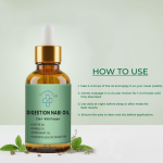 Digestion Nabhi Oil (15ml) - 100% Cold Pressed Belly Button Oil for Bloating & Gas Relief | Infused with Hing, Ajwain & Ginger